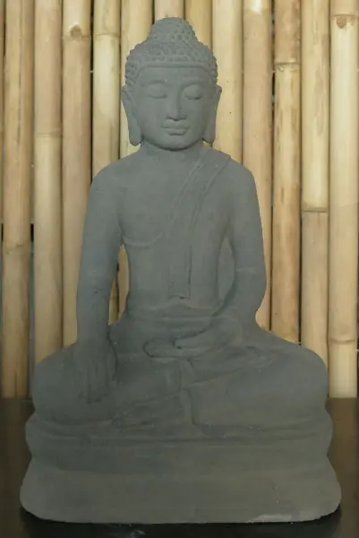 Product image 1 of the product “Sitting buddha - India style, in the sizes 30cm and 50cm, Antique finish ”